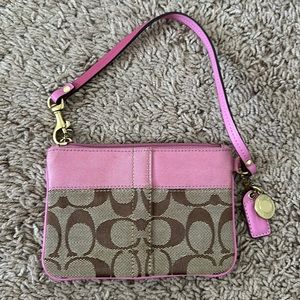 Coach wrist wallet